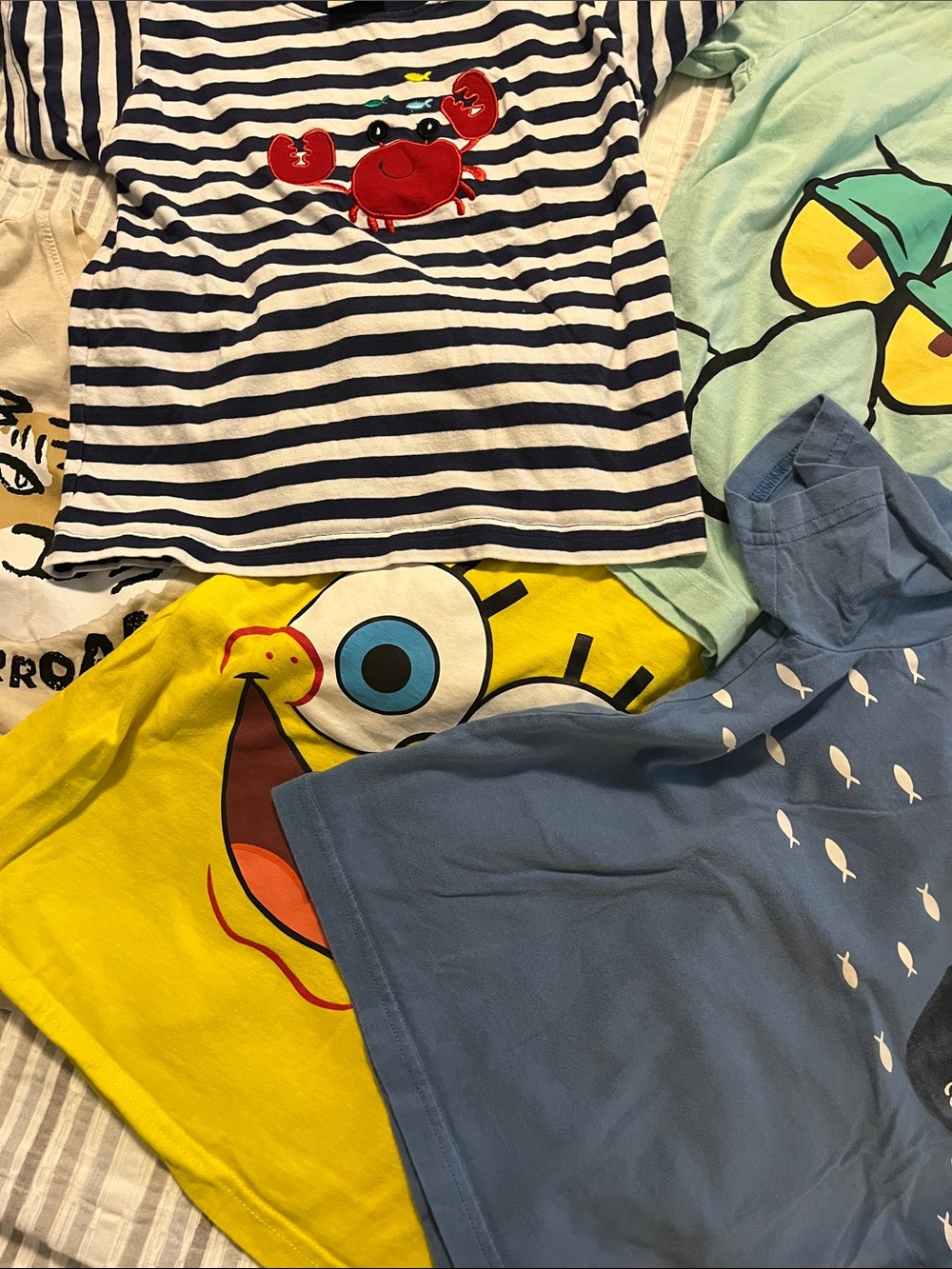 Lot of 6 Boys T-shirts size 4 Luigi Kids and more